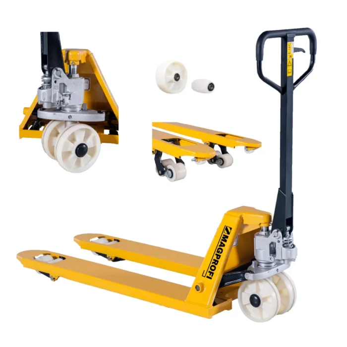 111 Ręczny wózek z kołami i rolkami z nylonu