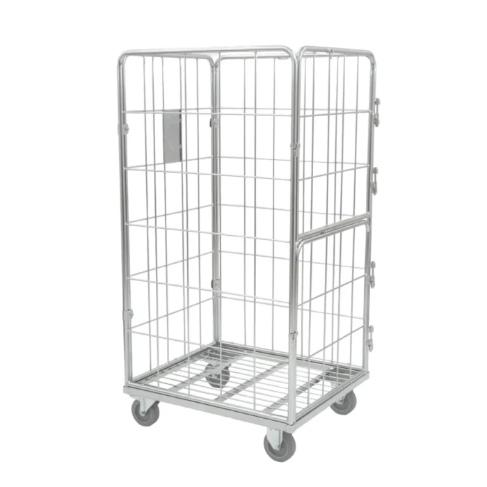 15a wózek siatkowy z zamkniętymi drzwiami