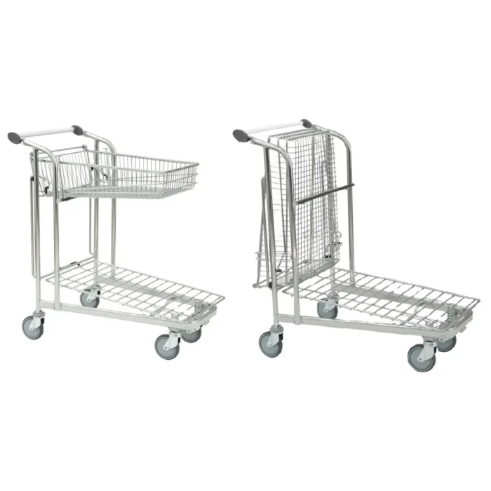 2 wózki wózek sklepowy w dwóch wersjach
