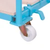 100-mm-Kunststoff-Lenkrolle